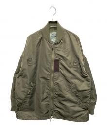 VOTE MAKE NEW CLOTHES（ヴォートメイクニュークローズ）の古着「MA-1ジャケット」｜カーキ