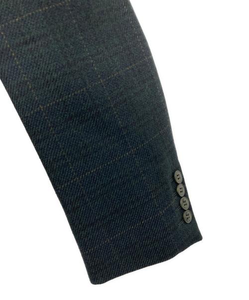 Christian Dior（クリスチャン ディオール）Christian Dior (クリスチャン ディオール) チェックテーラードジャケット グリーン サイズ:96-82-175の古着・服飾アイテム