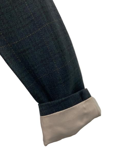 Christian Dior（クリスチャン ディオール）Christian Dior (クリスチャン ディオール) チェックテーラードジャケット グリーン サイズ:96-82-175の古着・服飾アイテム