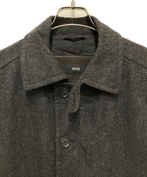 HUGO BOSS（ヒューゴ ボス）HUGO BOSS (ヒューゴ ボス) ステンカラーコート グレー サイズ:46の古着・服飾アイテム