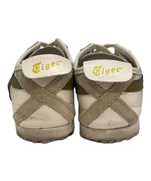 Onitsuka Tiger（オニツカタイガー）Onitsuka Tiger (オニツカタイガー) メキシコ66 ローカットスニーカー アイボリー サイズ:US5.5の古着・服飾アイテム