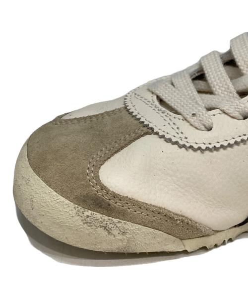 Onitsuka Tiger（オニツカタイガー）Onitsuka Tiger (オニツカタイガー) メキシコ66 ローカットスニーカー アイボリー サイズ:US5.5の古着・服飾アイテム