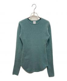 Mediam（ミディアム）の古着「Mole Knit Pullover」｜グリーン
