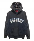 SUPREMEシュプリーム）の古着「Icy Arc Hooded Sweatshirt」｜ブラック
