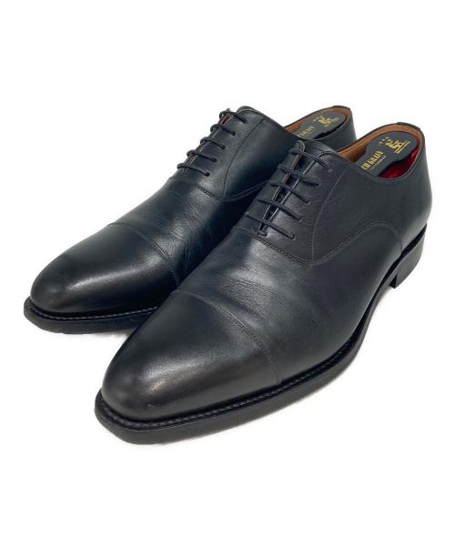 SCOTCH GRAIN（スコッチグレイン）SCOTCH GRAIN (スコッチグレイン) ストレートチップシューズ ブラック サイズ:26 1/2の古着・服飾アイテム