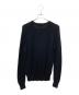 DIESEL (ディーゼル) Dロゴワッペンニット ブラック サイズ:Ⅿ：6000円