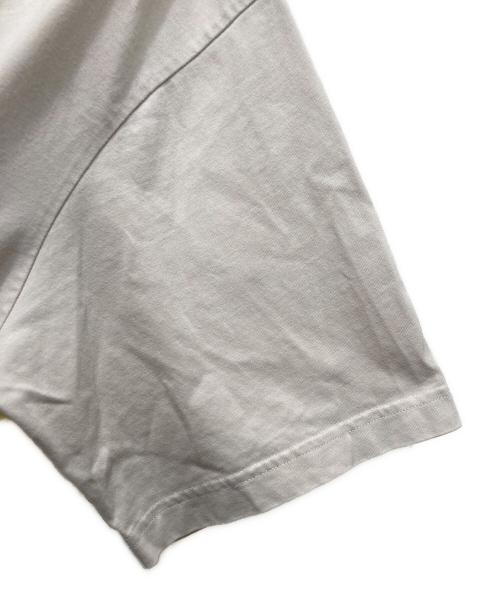BALENCIAGA（バレンシアガ）BALENCIAGA (バレンシアガ) WORLDWIDEロゴプリントTシャツ ベージュ サイズ:XXLの古着・服飾アイテム
