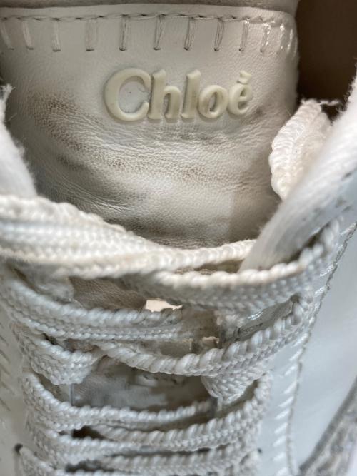 Chloe（クロエ）Chloe (クロエ) NAMA ウエッジスニーカー ホワイト サイズ:36の古着・服飾アイテム