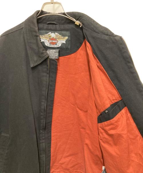 HARLEY-DAVIDSON（ハーレーダビッドソン）HARLEY-DAVIDSON (ハーレーダビッドソン) ライディングジャケット ブラック サイズ:XLの古着・服飾アイテム