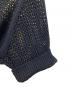 中古・古着 theory luxe (セオリーリュクス) メッシュコンビネーションショートスリーブセーター ブラック サイズ:38：7000円