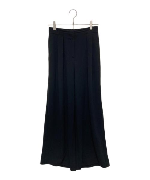 theory luxe（セオリーリュクス）theory luxe (セオリーリュクス) タックワイドパンツ ブラック サイズ:38の古着・服飾アイテム