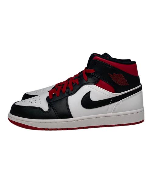 NIKE（ナイキ）NIKE (ナイキ) AIR JORDAN 1 MID ホワイト×レッド サイズ:US12の古着・服飾アイテム