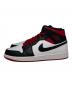 NIKE (ナイキ) AIR JORDAN 1 MID ホワイト×レッド サイズ:US12：12000円