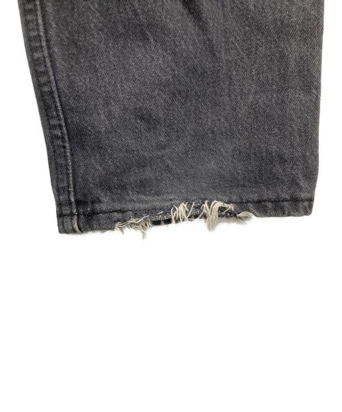 LEVI'S（リーバイス）LEVI'S (リーバイス) 80’s 先染め501ブラックデニムパンツ ブラック サイズ:SIZE 76cm (W30)の古着・服飾アイテム