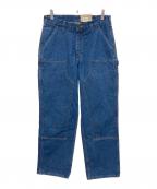 CarHarttカーハート）の古着「DOUBLE FRONT LOGGER DUNGAREE」｜インディゴ