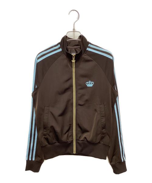 adidas（アディダス）adidas (アディダス) missy elliott トラックジャケット ブラウン サイズ:12の古着・服飾アイテム