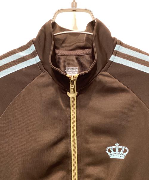 adidas（アディダス）adidas (アディダス) missy elliott トラックジャケット ブラウン サイズ:12の古着・服飾アイテム