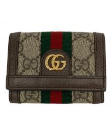 GUCCI（グッチ）の古着「オフィディア ミニ ウォレット」｜ブラウン