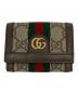 GUCCI（グッチ）の古着「オフィディア ミニ ウォレット」｜ブラウン