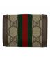 GUCCI (グッチ) オフィディア ミニ ウォレット ブラウン：35000円