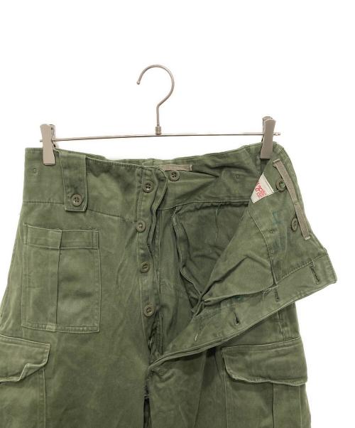 vintage miritary（ヴィンテージ ミリタリー）vintage miritary (ヴィンテージ ミリタリー) 70’s M-64カーゴパンツ カーキ サイズ:2Fの古着・服飾アイテム