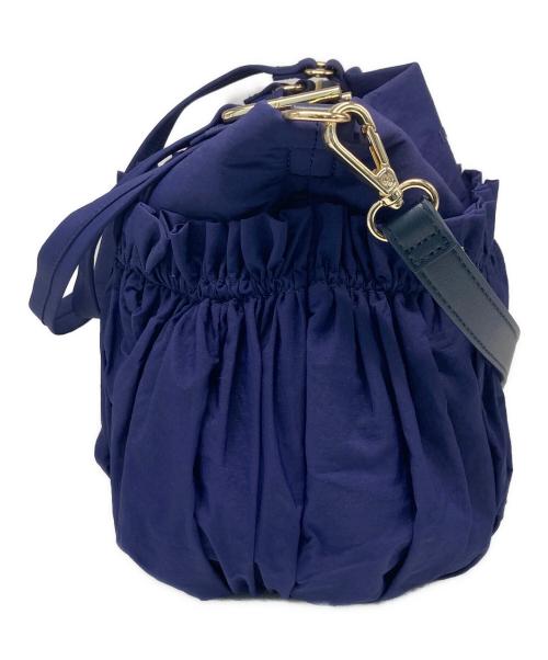 LANVIN en Bleu（ランバンオンブルー）LANVIN en Bleu (ランバンオンブルー) グラシリィ2WAYバッグ ブルーの古着・服飾アイテム