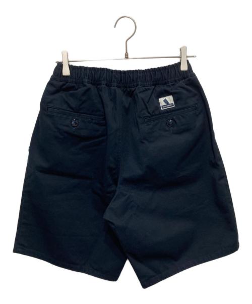 DESCENDANT（ディセンダント）DESCENDANT (ディセンダント) JERRY ORGANIC COTTON TWILL SHORTS ネイビー サイズ:2の古着・服飾アイテム