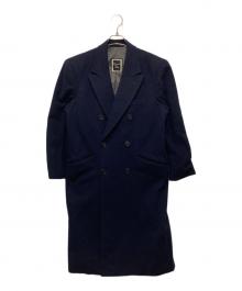 Christian Dior（クリスチャン ディオール）の古着「ダブルチェスターコート」｜ネイビー