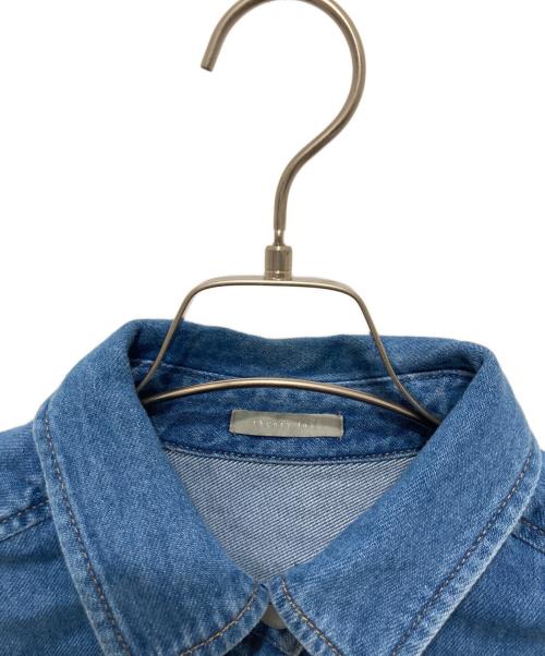 theory luxe（セオリーリュクス）theory luxe (セオリーリュクス) ライトウェイトデニムビッグポケットシャツ インディゴ サイズ:40の古着・服飾アイテム