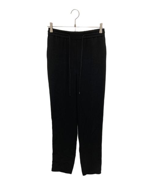 theory luxe（セオリーリュクス）theory luxe (セオリーリュクス) バックサテンジョガーパンツ ブラック サイズ:38の古着・服飾アイテム