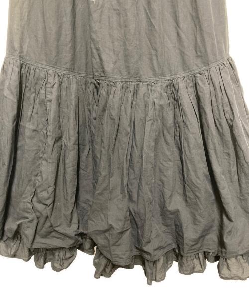 Curensology（カレンソロジー）Curensology (カレンソロジー) コットンギャザーキャミソールワンピース ブラック サイズ:FREEの古着・服飾アイテム