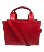 THE MARC JACOBSザマークジェイコブス）の古着「THE LEATHER SMALL TOTE BAG」｜レッド
