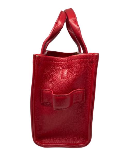 THE MARC JACOBS（ザマークジェイコブス）THE MARC JACOBS (ザマークジェイコブス) THE LEATHER SMALL TOTE BAG レッドの古着・服飾アイテム