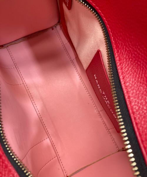 THE MARC JACOBS（ザマークジェイコブス）THE MARC JACOBS (ザマークジェイコブス) THE LEATHER SMALL TOTE BAG レッドの古着・服飾アイテム