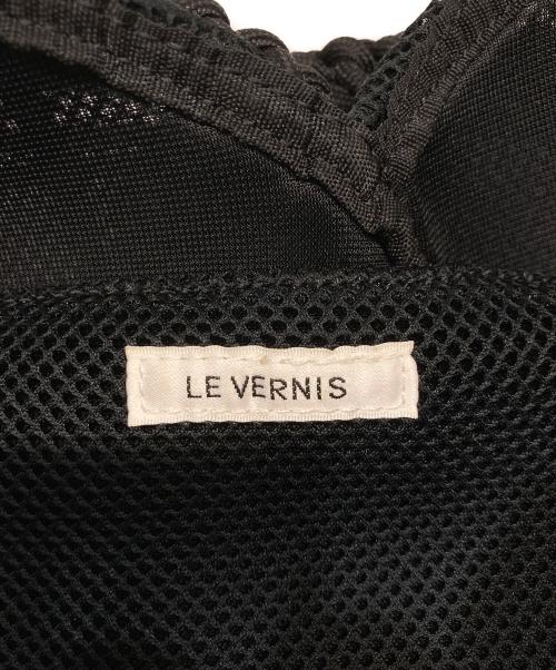Le vernis（ル ベルニ）Le vernis (ル ベルニ) パラコードハンドルメッシュバック ブラックの古着・服飾アイテム