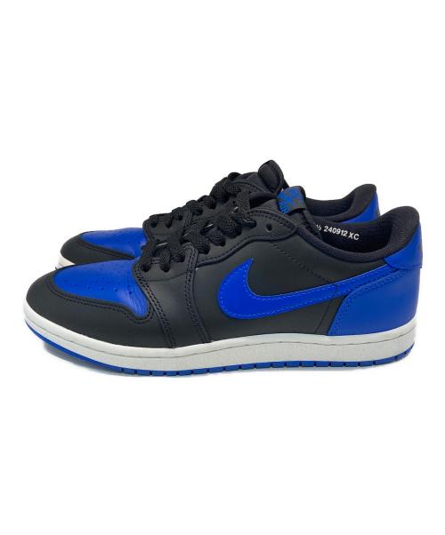 NIIKE（ナイキ）NIIKE (ナイキ) Air Jordan 1 Low '85 ブラック×ブルー サイズ:27.5ｃｍの古着・服飾アイテム