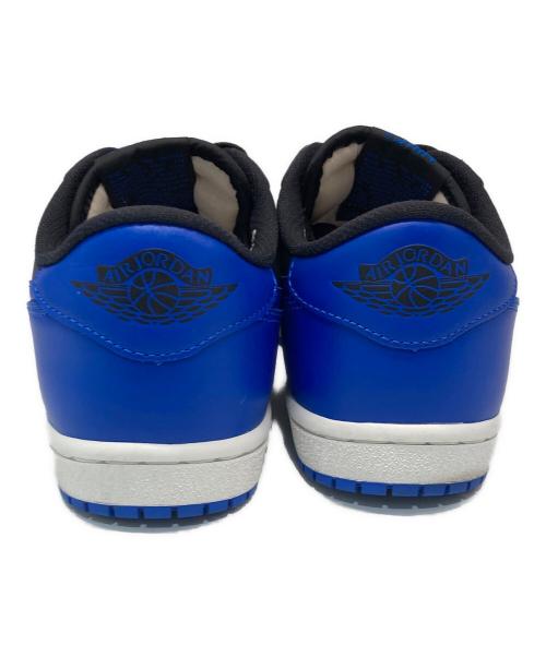 NIIKE（ナイキ）NIIKE (ナイキ) Air Jordan 1 Low '85 ブラック×ブルー サイズ:27.5ｃｍの古着・服飾アイテム
