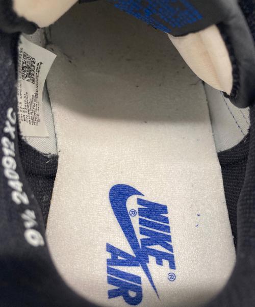 NIIKE（ナイキ）NIIKE (ナイキ) Air Jordan 1 Low '85 ブラック×ブルー サイズ:27.5ｃｍの古着・服飾アイテム