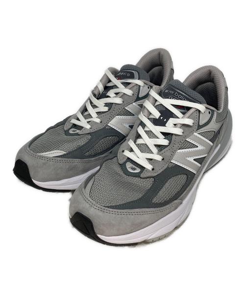 NEW BALANCE（ニューバランス）NEW BALANCE (ニューバランス) 990v6ローカットスニーカー グレー サイズ:US9.5の古着・服飾アイテム