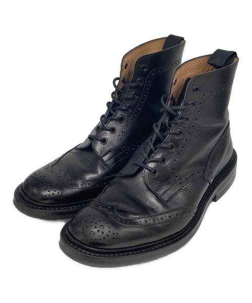 Tricker's（トリッカーズ）Tricker's (トリッカーズ) Stowカントリーブーツ ブラック サイズ:9の古着・服飾アイテム