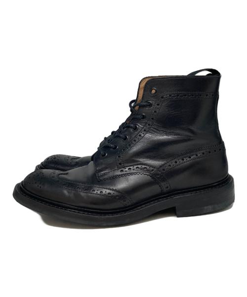 Tricker's（トリッカーズ）Tricker's (トリッカーズ) Stowカントリーブーツ ブラック サイズ:9の古着・服飾アイテム