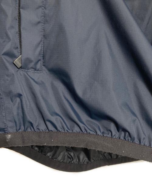 K-WAY（ケイウェイ）K-way (ケイウェイ) PLAY COMME des GARCONS (プレイコムデギャルソン) ハートワッペンナイロンジャケット ネイビー サイズ:XSの古着・服飾アイテム