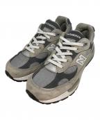 NEW BALANCEニューバランス）の古着「U992ローカットスニーカー」｜グレー