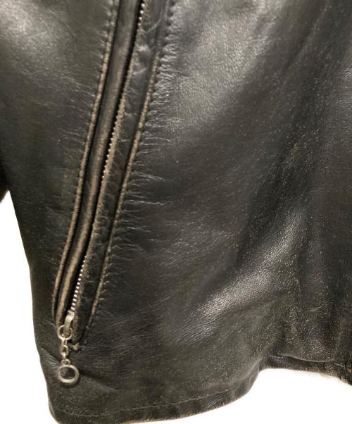 Schott（ショット）Schott (ショット) ファーライナー付きレザージャケット ブラック サイズ:42の古着・服飾アイテム
