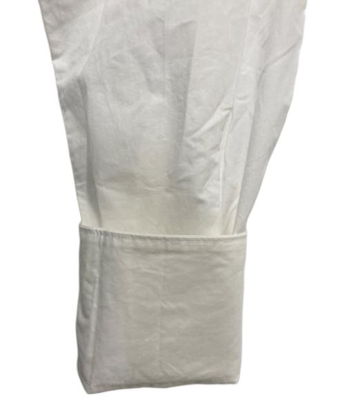 Conte（コンテ）conte (コンテ) コットン ロゴ レギュラーカラーシャツ ホワイト サイズ:FREEの古着・服飾アイテム
