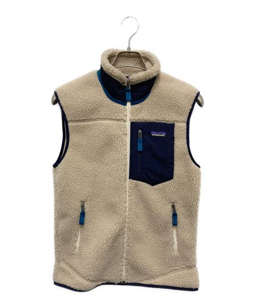Patagonia（パタゴニア）Patagonia (パタゴニア) クラシックレトロXベスト アイボリー サイズ:XSの古着・服飾アイテム