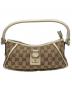 GUCCI（グッチ）の古着「ワンショルダーバッグ」｜ブラウン×アイボリー