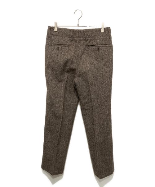 UNITED ARROWS（ユナイテッドアローズ）UNITED ARROWS (ユナイテッドアローズ) ツイードパンツ ブラウン サイズ:48の古着・服飾アイテム