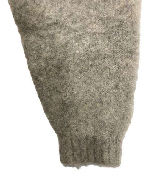 BEAMS PLUS（ビームスプラス）BEAMS PLUS (ビームスプラス) シェットランドニット グレー サイズ:Ⅼの古着・服飾アイテム