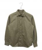 NIGEL CABOURNナイジェルケーボン）の古着「BRITISH OFFICERS SHIRT」｜カーキ